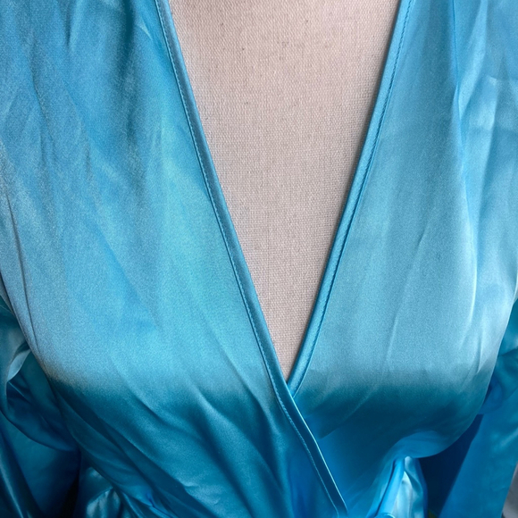 Women's La Senza Robe Size S/M Blue - Picture 4 of 8